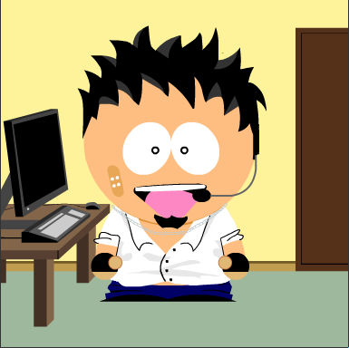 Les Sabliers façon Southpark ! Southparkoris